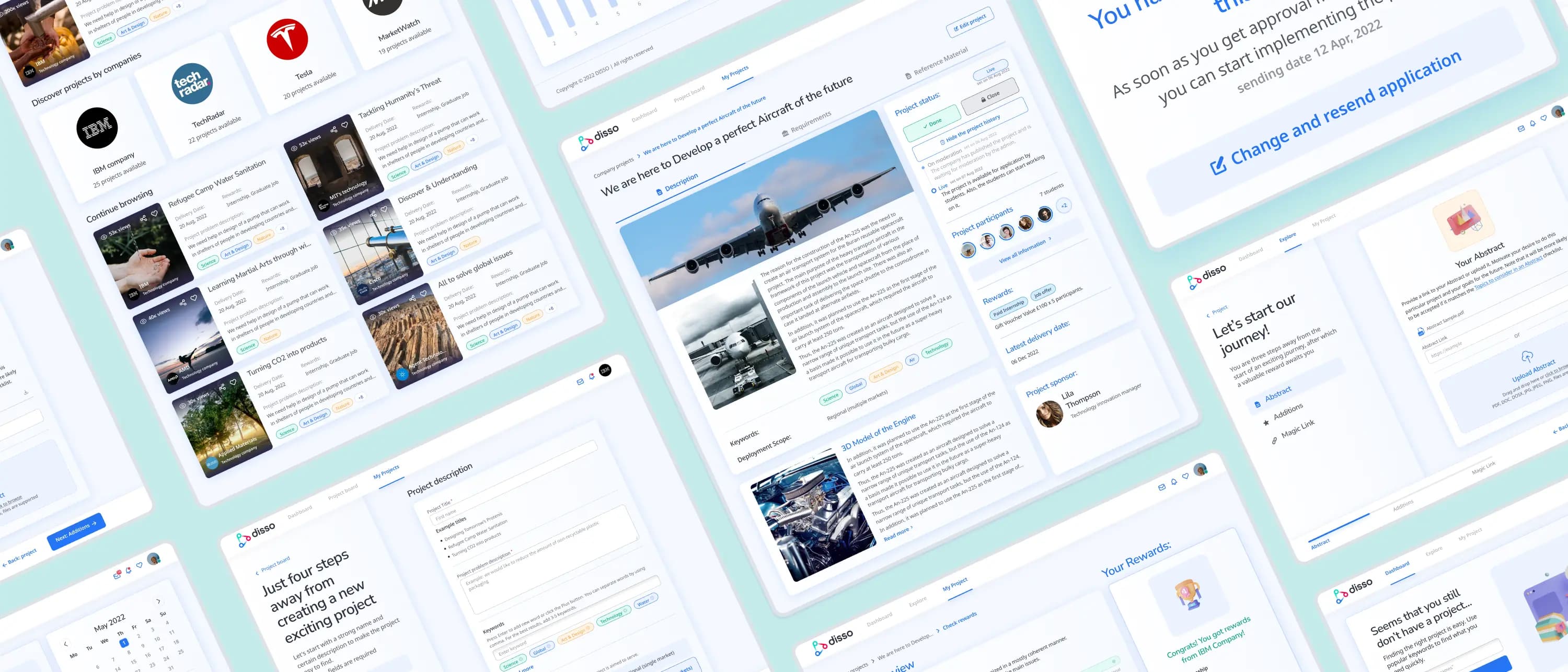 DISSO Platform — Students and companies collaborating on real business challenges