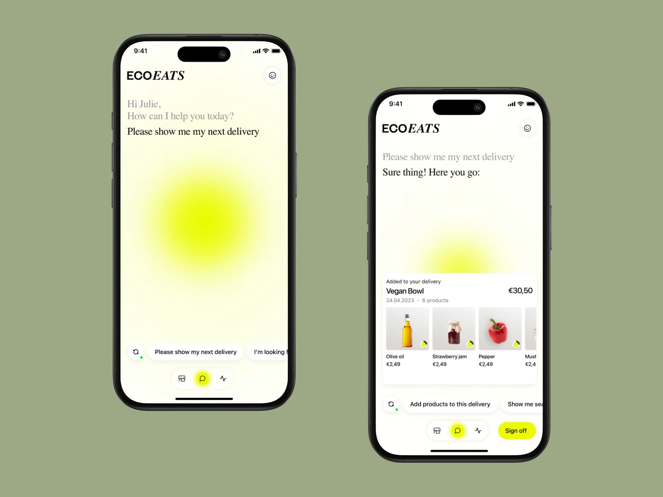 AI Chat Assistant interface