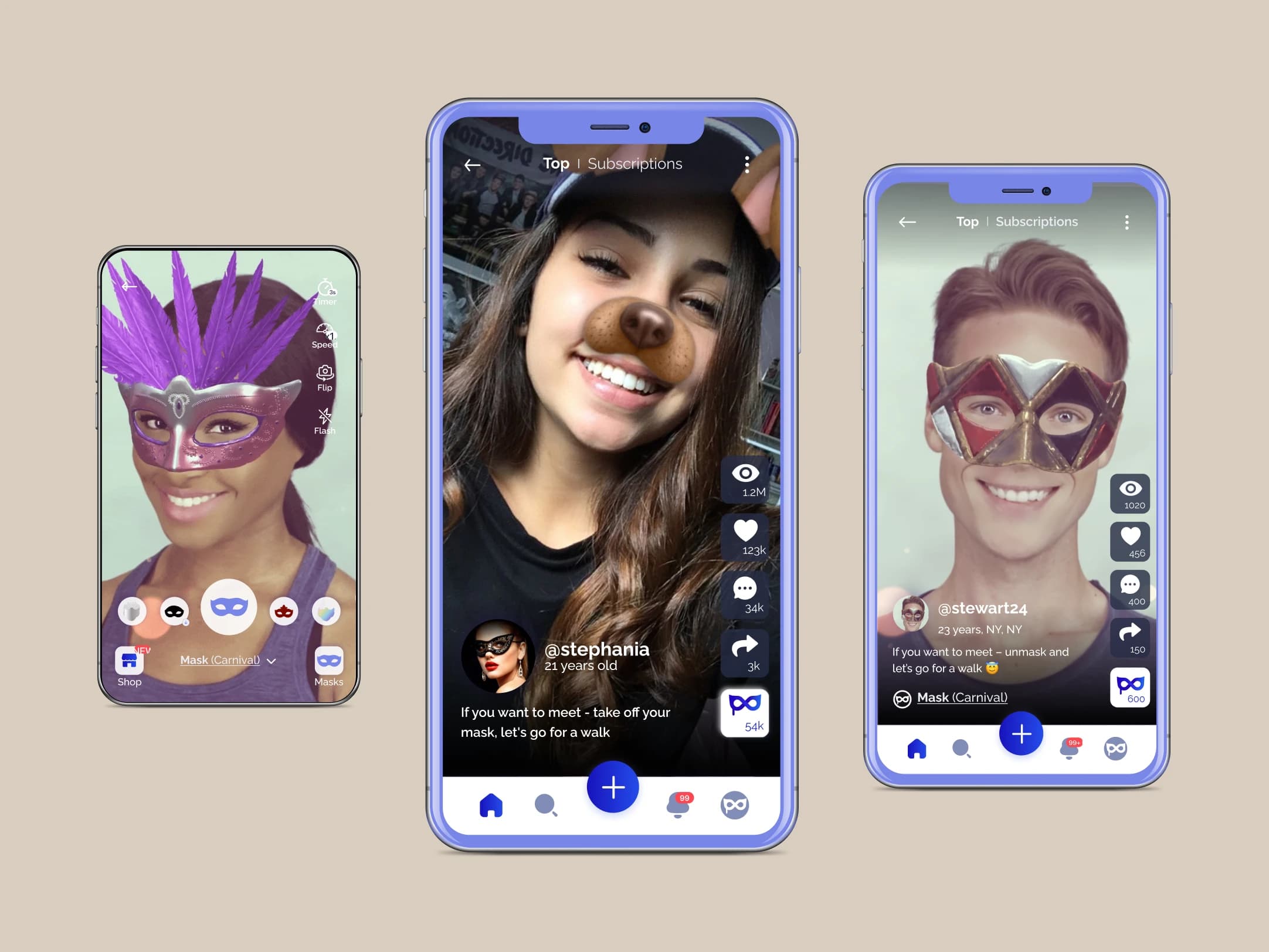 AR Studio interface