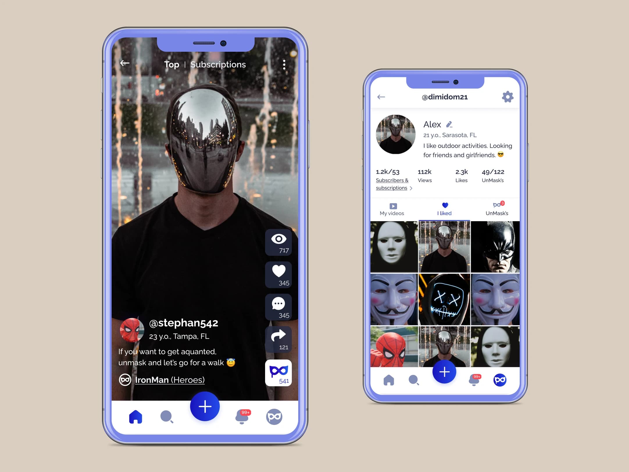 Smart Feed interface