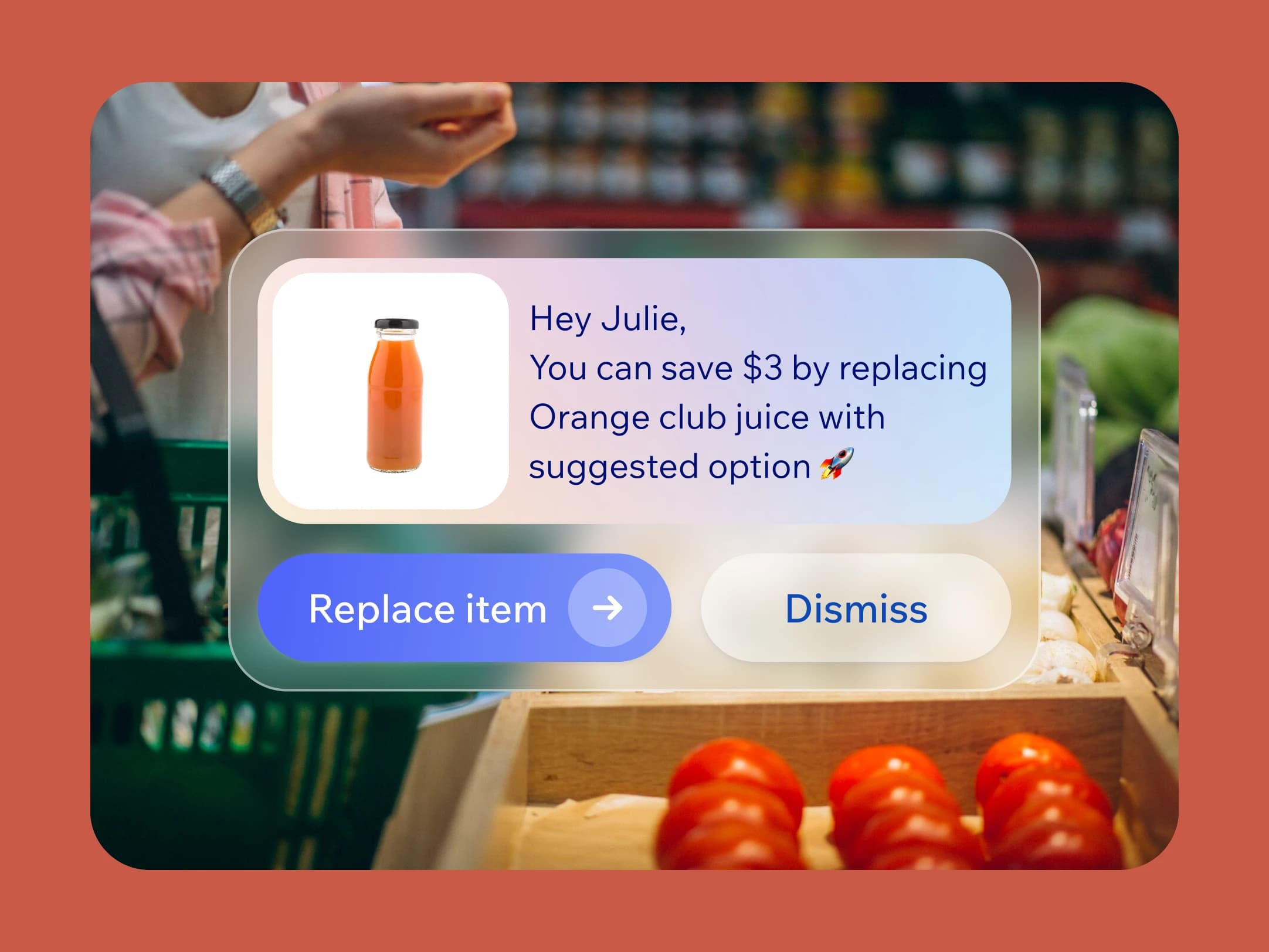 Visual Product Chat interface
