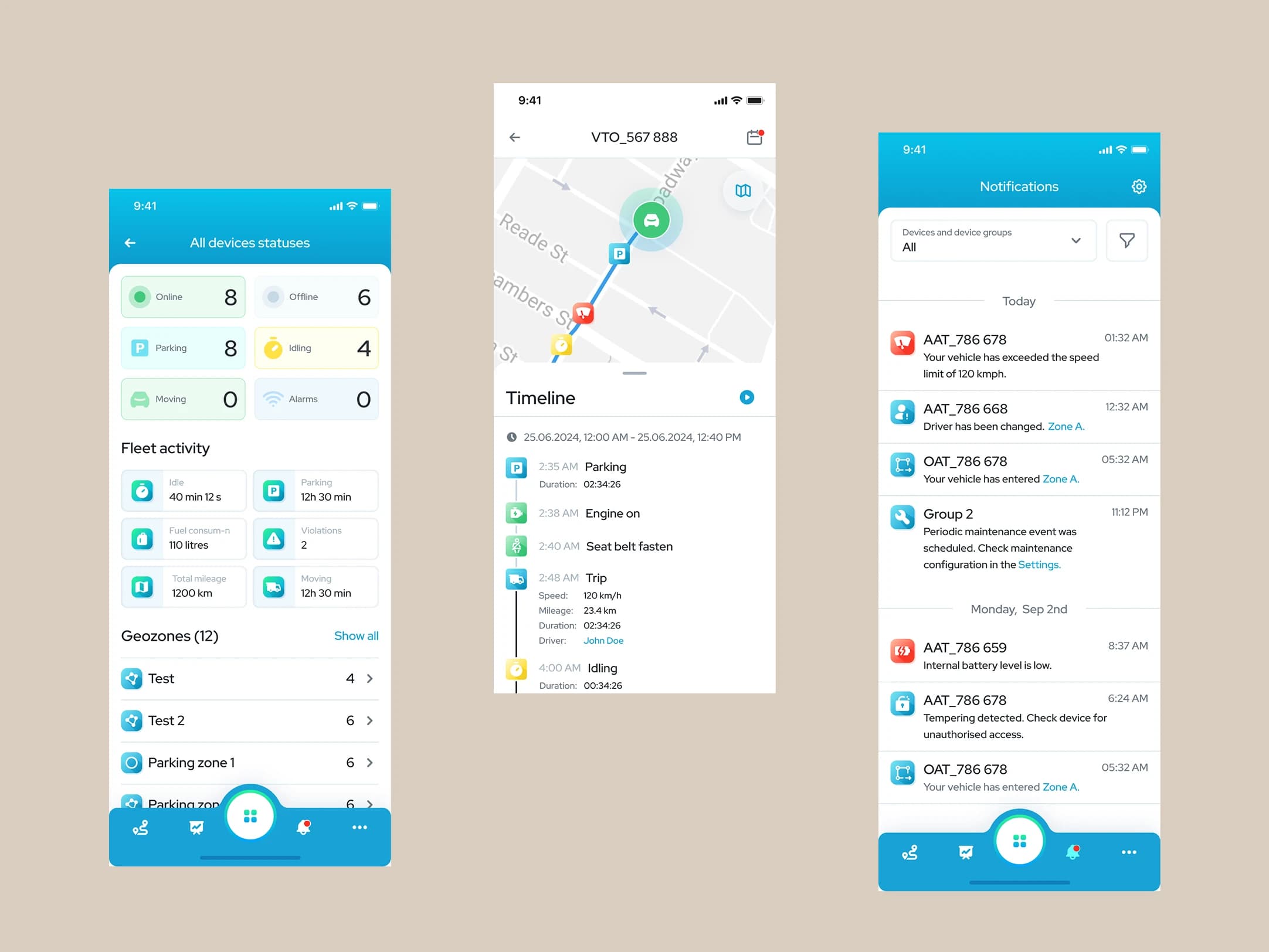 AI Predictive Maintenance interface