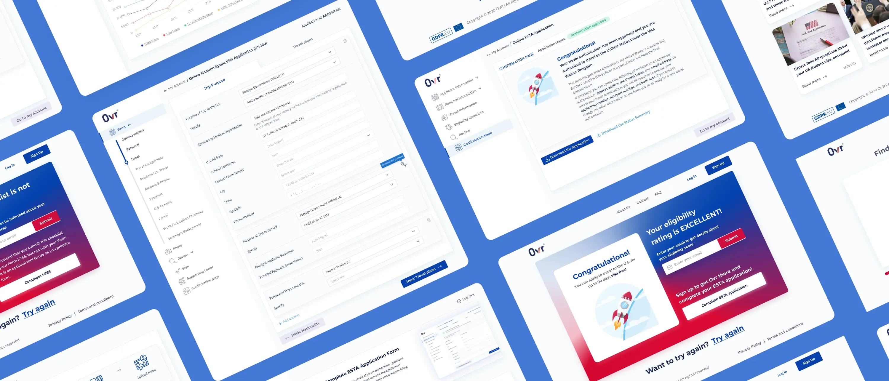 Visa — AI-based US visa application platform with automated eligibility and document management